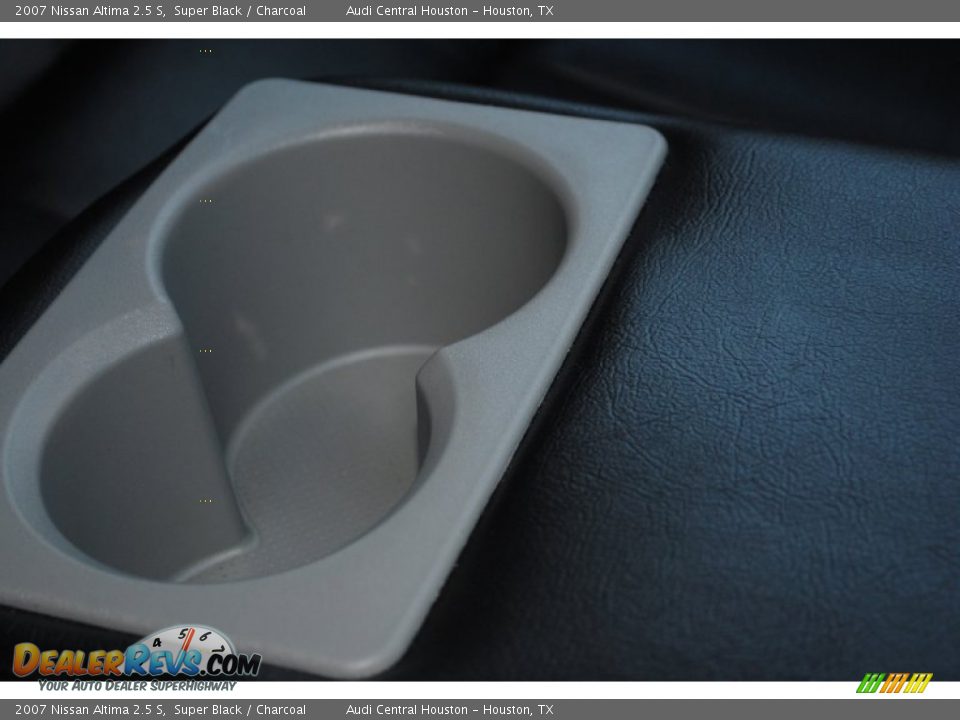 2007 Nissan Altima 2.5 S Super Black / Charcoal Photo #23