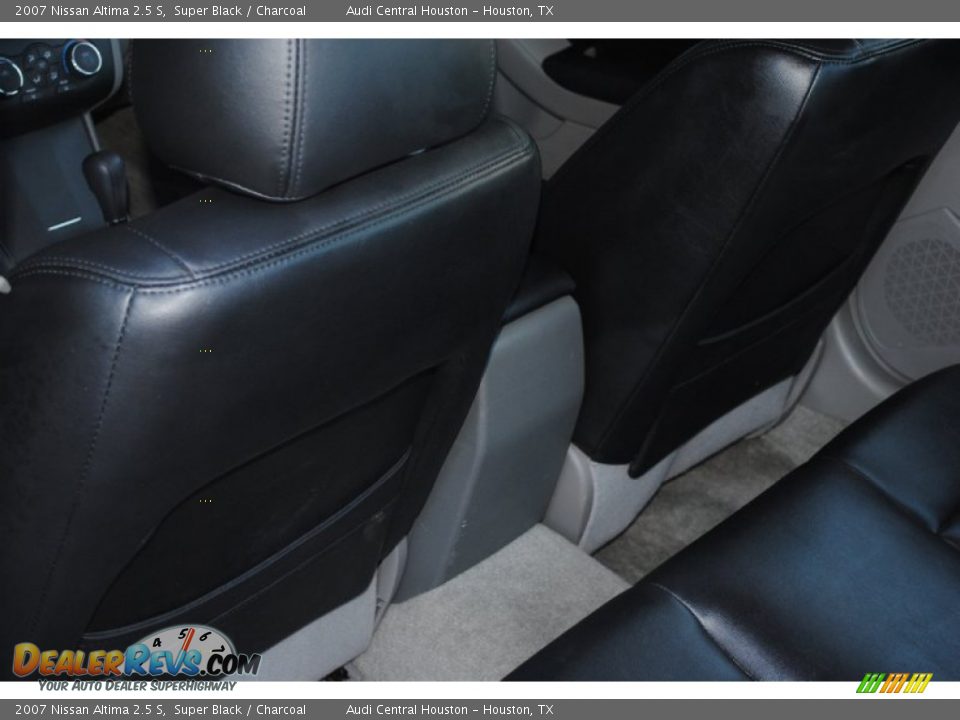2007 Nissan Altima 2.5 S Super Black / Charcoal Photo #25
