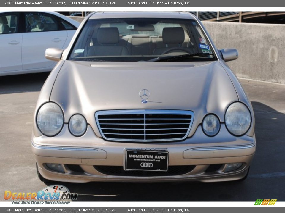 2001 Mercedes-Benz E 320 Sedan Desert Silver Metallic / Java Photo #2