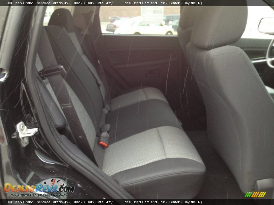 2008 Jeep Grand Cherokee Laredo 4x4 Black / Dark Slate Gray Photo #5