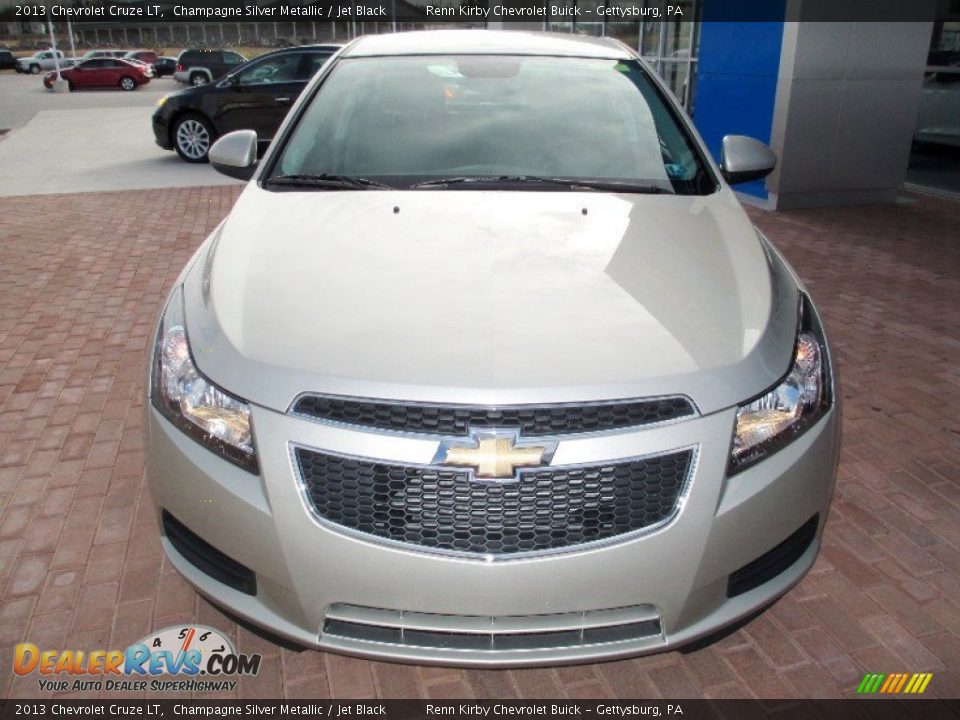 2013 Chevrolet Cruze LT Champagne Silver Metallic / Jet Black Photo #15