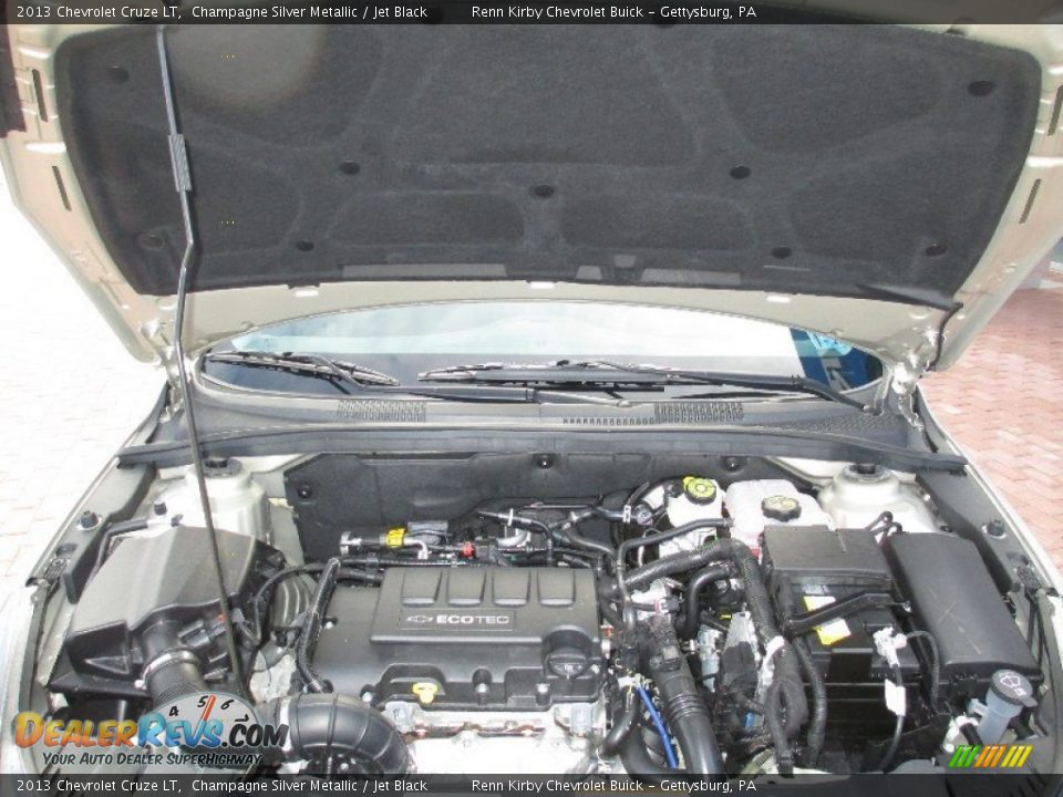 2013 Chevrolet Cruze LT Champagne Silver Metallic / Jet Black Photo #16