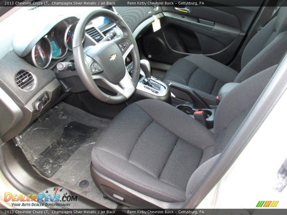 2013 Chevrolet Cruze LT Champagne Silver Metallic / Jet Black Photo #18