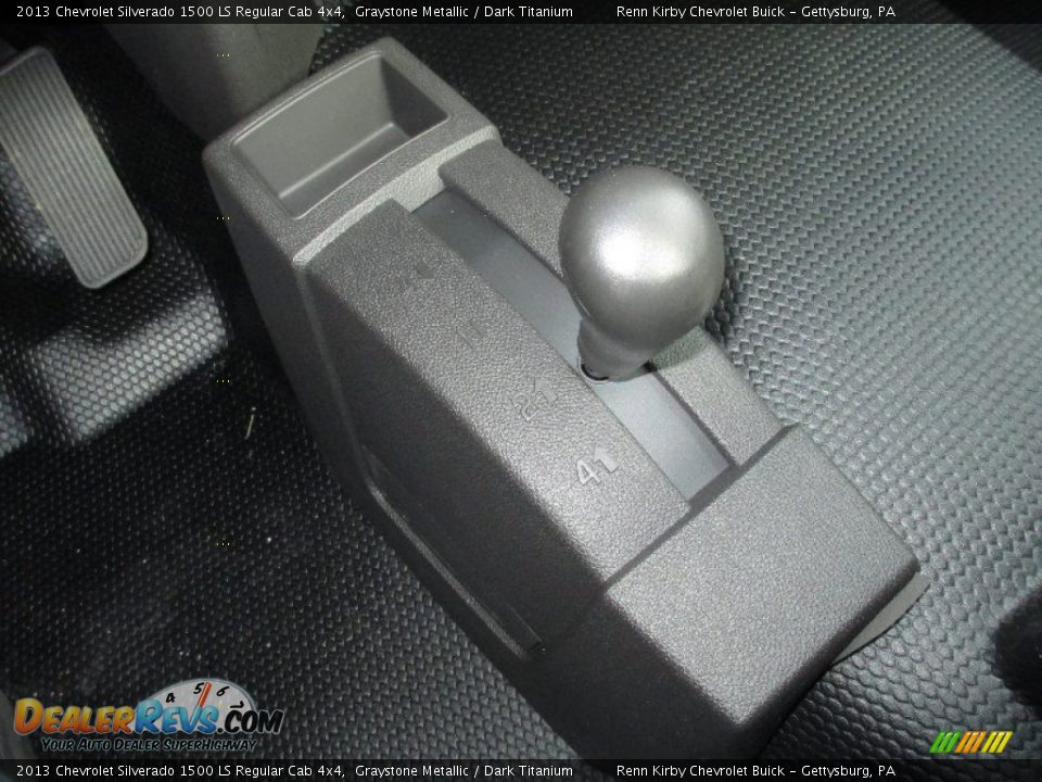 2013 Chevrolet Silverado 1500 LS Regular Cab 4x4 Graystone Metallic / Dark Titanium Photo #9