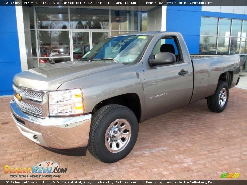 Front 3/4 View of 2013 Chevrolet Silverado 1500 LS Regular Cab 4x4 Photo #10