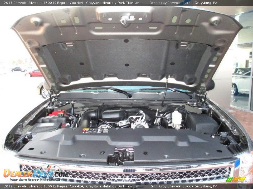 2013 Chevrolet Silverado 1500 LS Regular Cab 4x4 Graystone Metallic / Dark Titanium Photo #16