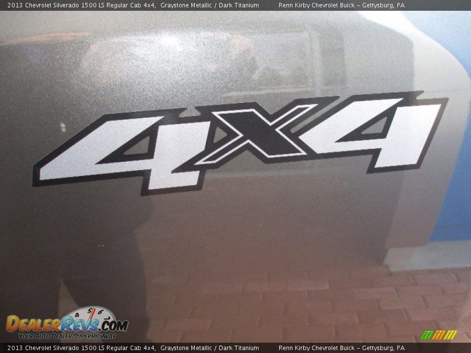 2013 Chevrolet Silverado 1500 LS Regular Cab 4x4 Graystone Metallic / Dark Titanium Photo #21