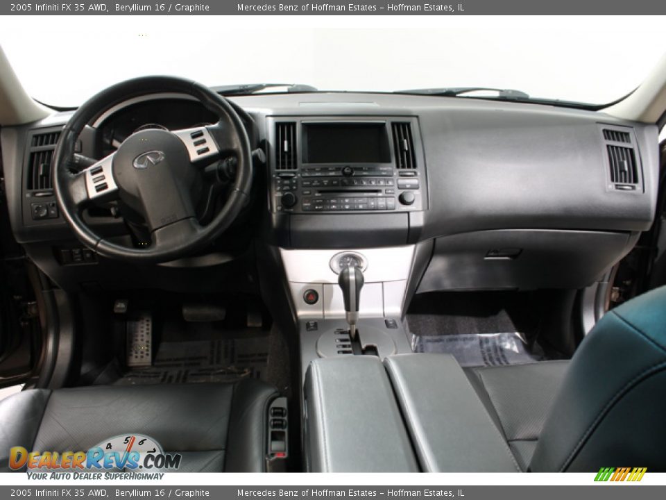 2005 Infiniti FX 35 AWD Beryllium 16 / Graphite Photo #6