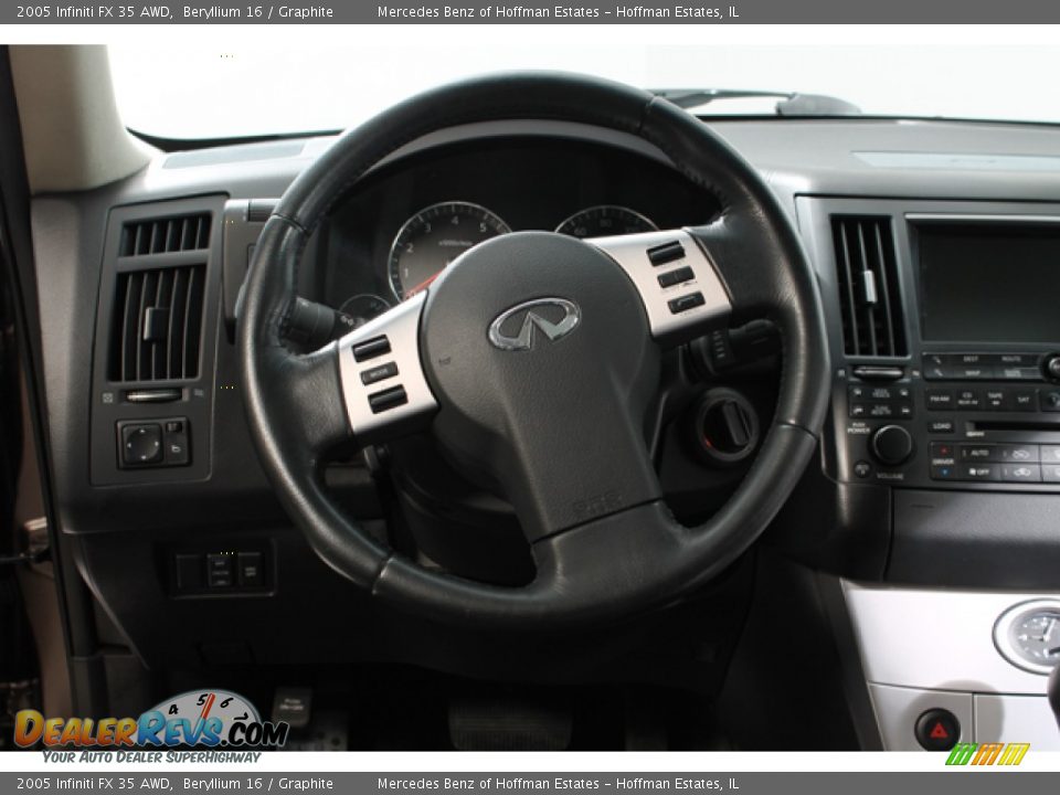 2005 Infiniti FX 35 AWD Beryllium 16 / Graphite Photo #7