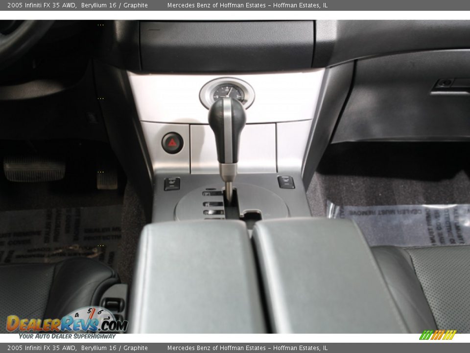 2005 Infiniti FX 35 AWD Beryllium 16 / Graphite Photo #11
