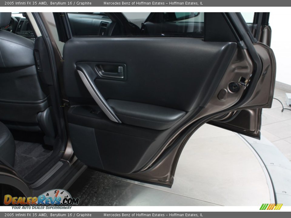 2005 Infiniti FX 35 AWD Beryllium 16 / Graphite Photo #14