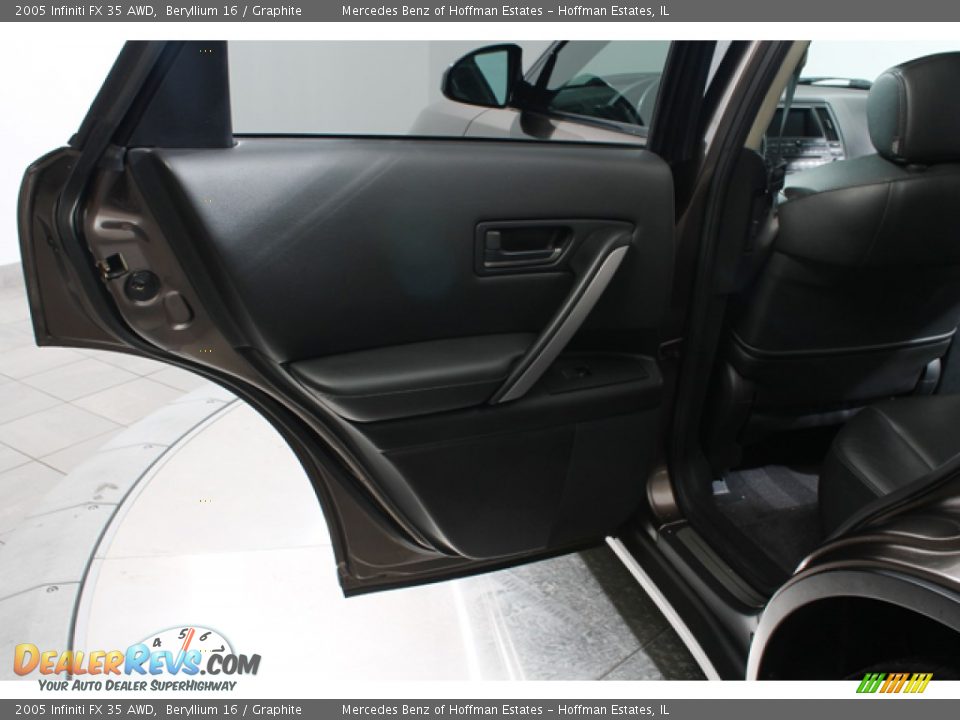 2005 Infiniti FX 35 AWD Beryllium 16 / Graphite Photo #15