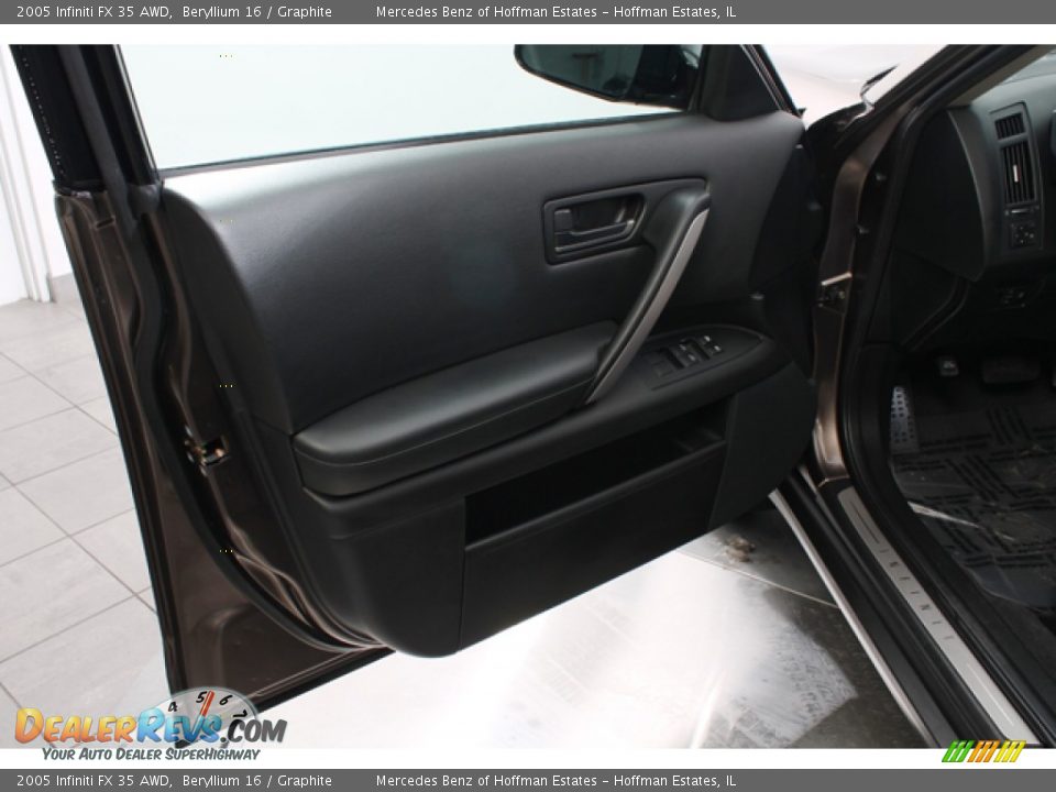 2005 Infiniti FX 35 AWD Beryllium 16 / Graphite Photo #16