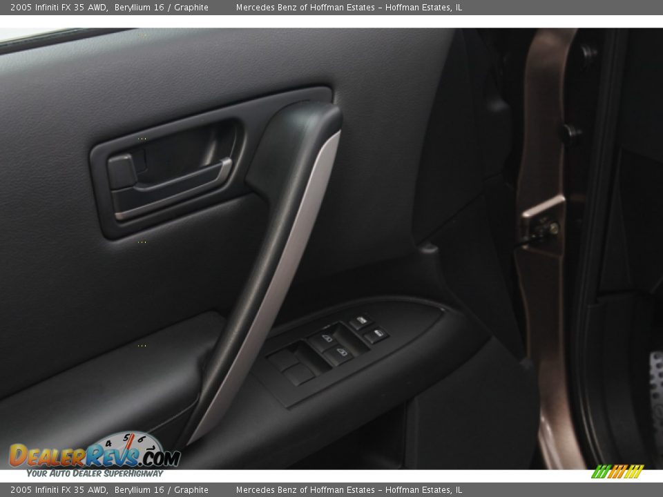 2005 Infiniti FX 35 AWD Beryllium 16 / Graphite Photo #17