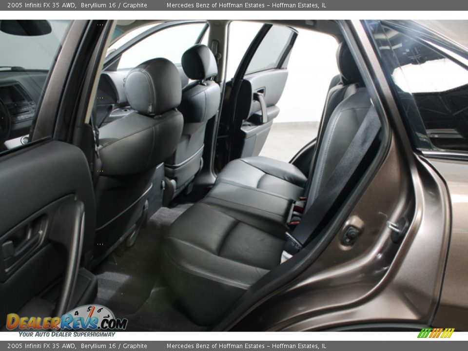 2005 Infiniti FX 35 AWD Beryllium 16 / Graphite Photo #19