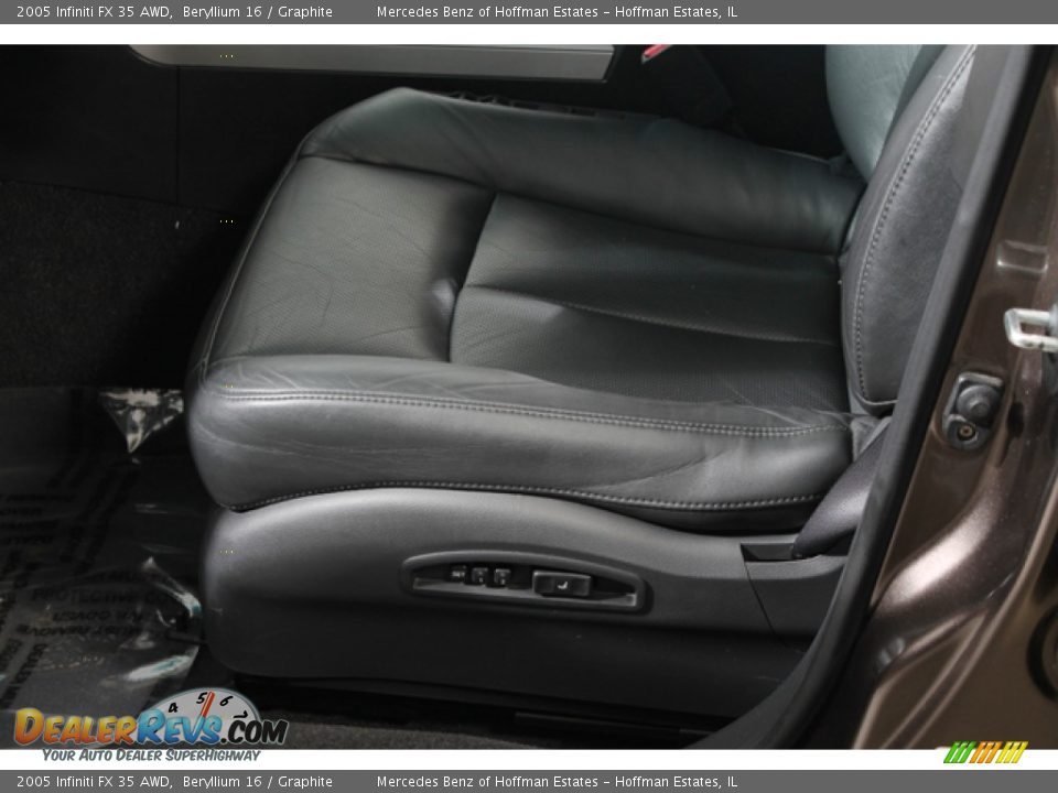 2005 Infiniti FX 35 AWD Beryllium 16 / Graphite Photo #20