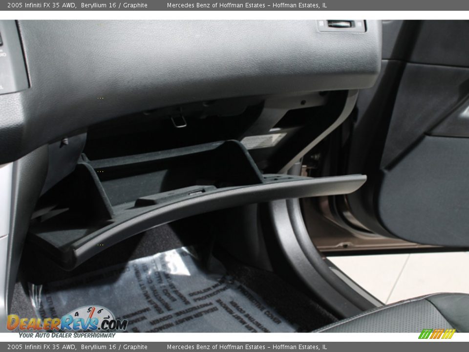 2005 Infiniti FX 35 AWD Beryllium 16 / Graphite Photo #21
