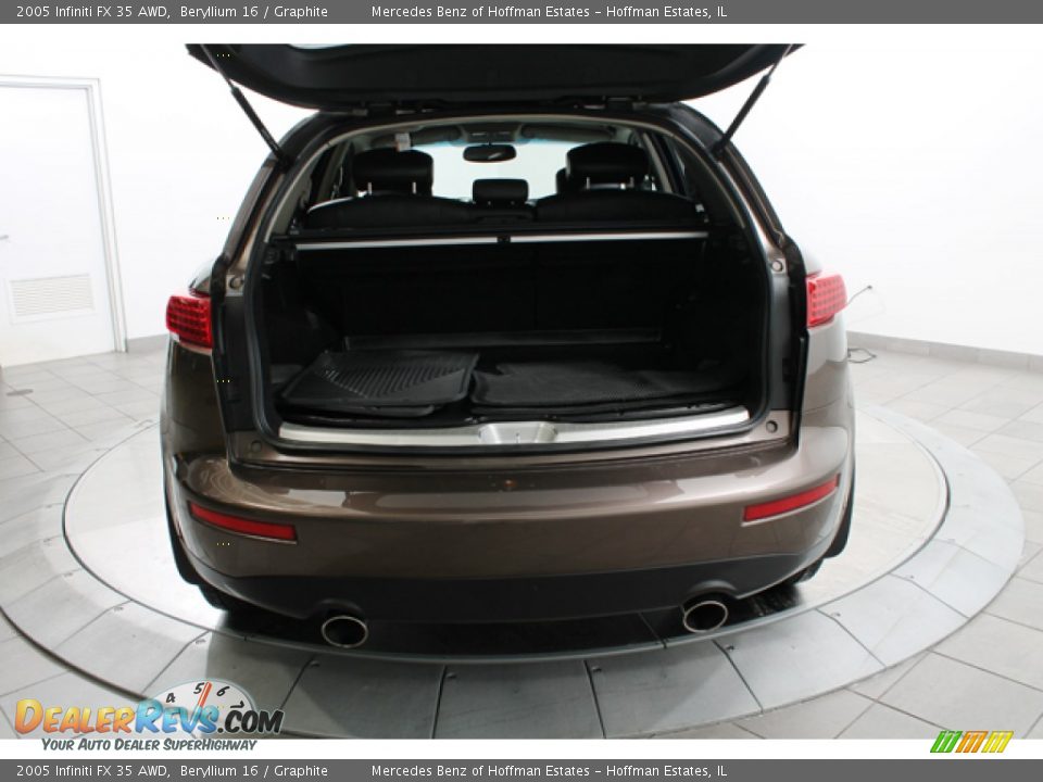2005 Infiniti FX 35 AWD Beryllium 16 / Graphite Photo #23