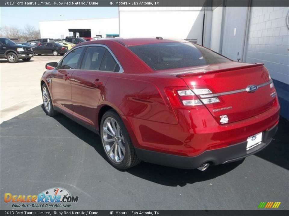 Ruby Red Metallic 2013 Ford Taurus Limited Photo #4