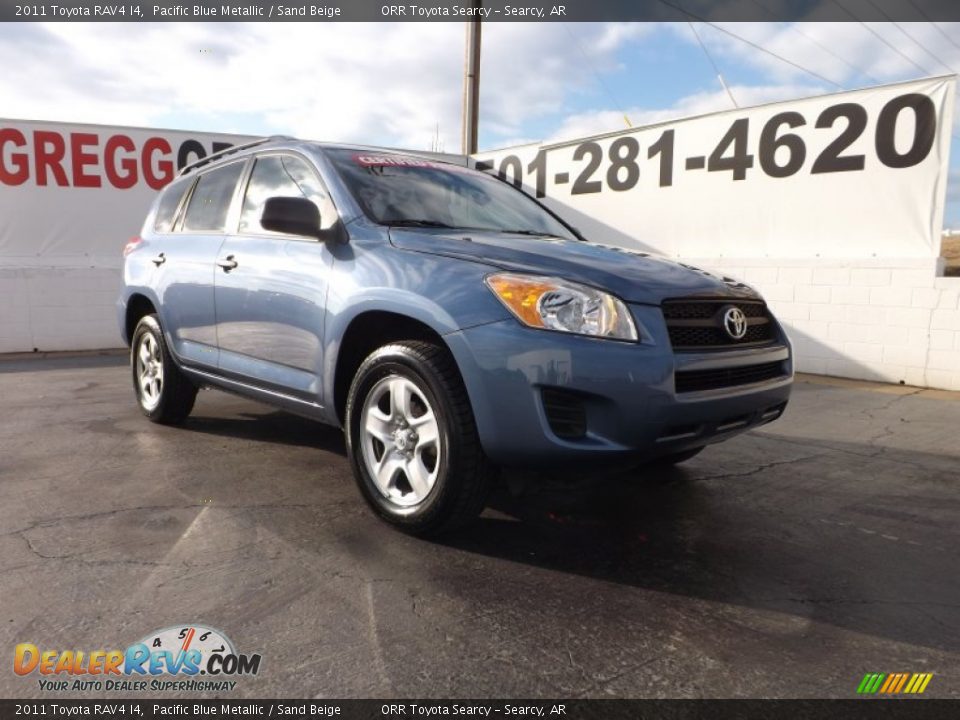 2011 Toyota RAV4 I4 Pacific Blue Metallic / Sand Beige Photo #1