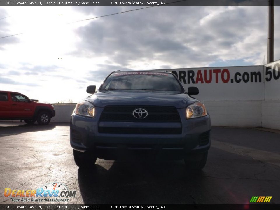 2011 Toyota RAV4 I4 Pacific Blue Metallic / Sand Beige Photo #2