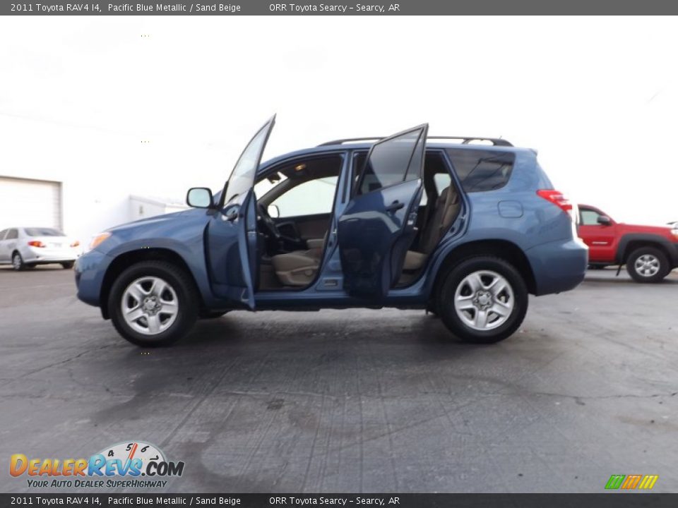 2011 Toyota RAV4 I4 Pacific Blue Metallic / Sand Beige Photo #5