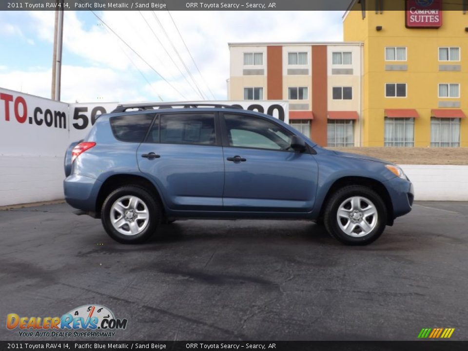 2011 Toyota RAV4 I4 Pacific Blue Metallic / Sand Beige Photo #9