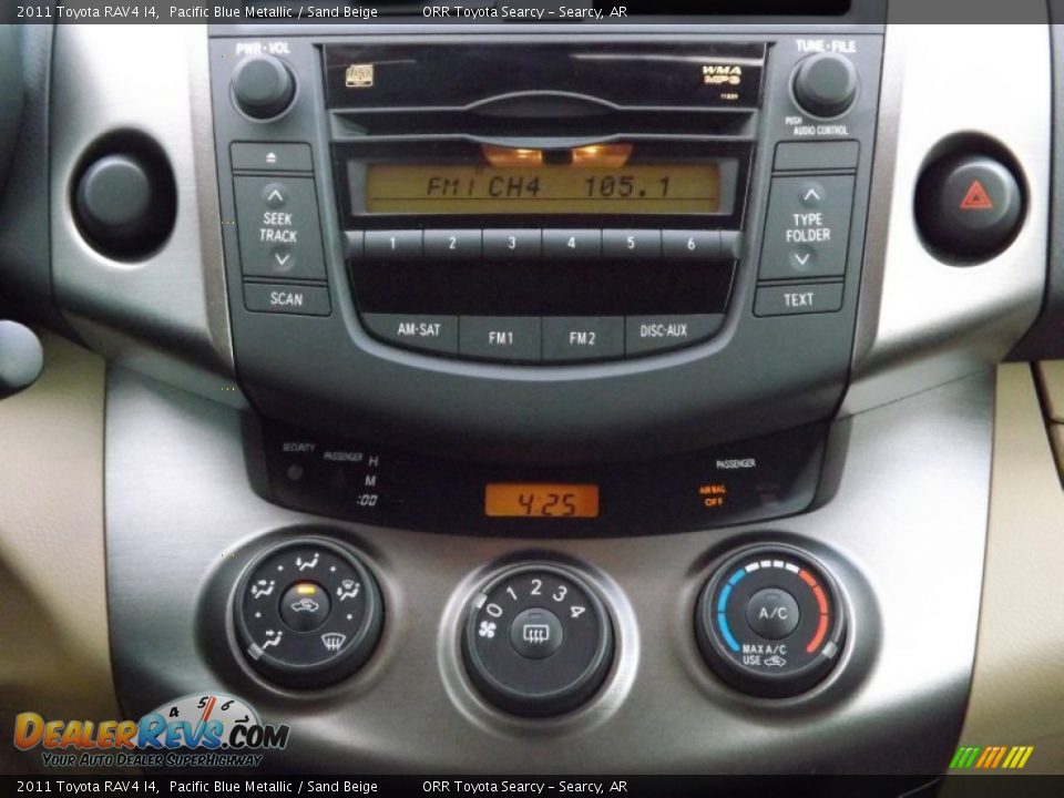 2011 Toyota RAV4 I4 Pacific Blue Metallic / Sand Beige Photo #12