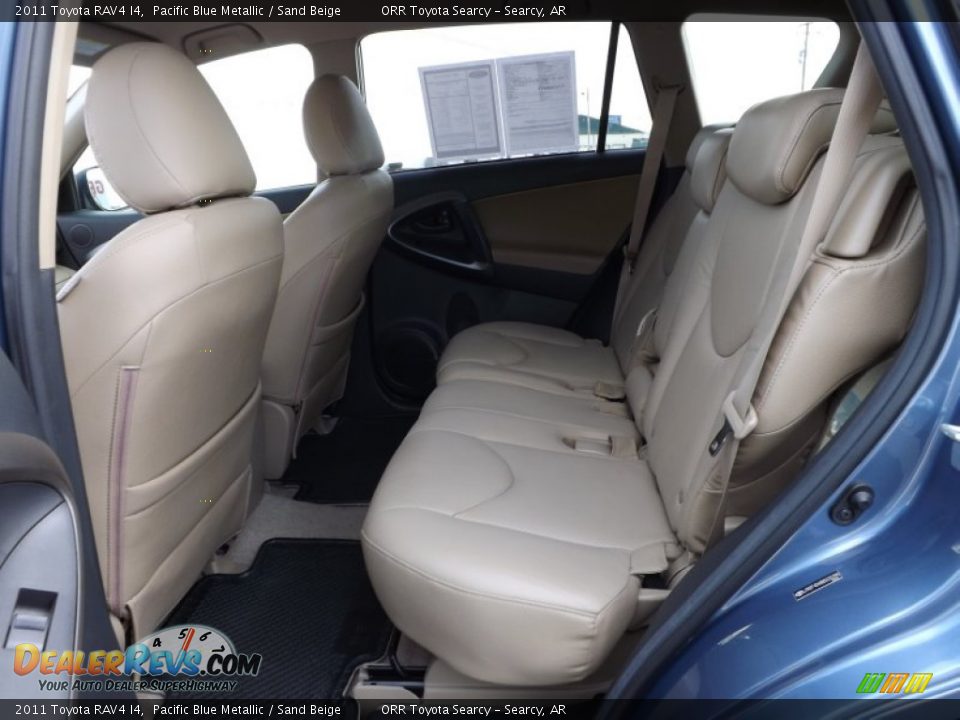 2011 Toyota RAV4 I4 Pacific Blue Metallic / Sand Beige Photo #17