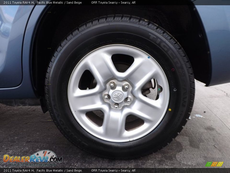 2011 Toyota RAV4 I4 Pacific Blue Metallic / Sand Beige Photo #19