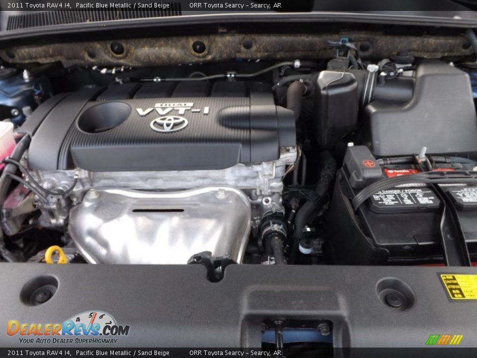 2011 Toyota RAV4 I4 Pacific Blue Metallic / Sand Beige Photo #21