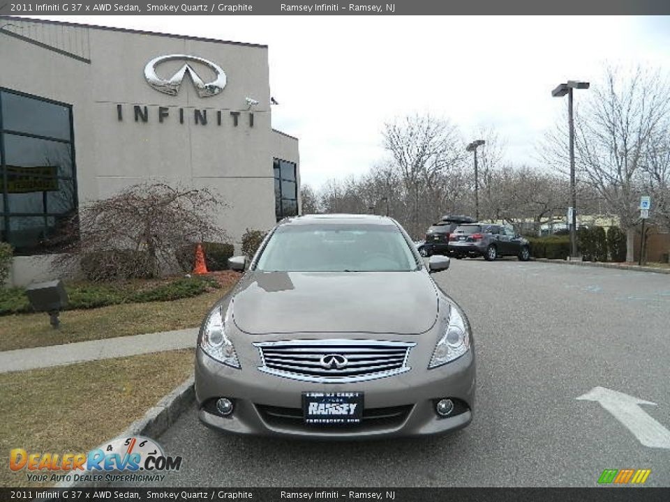 2011 Infiniti G 37 x AWD Sedan Smokey Quartz / Graphite Photo #1