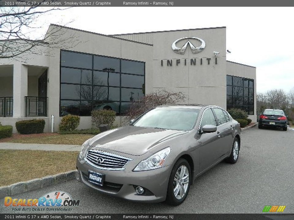 2011 Infiniti G 37 x AWD Sedan Smokey Quartz / Graphite Photo #2