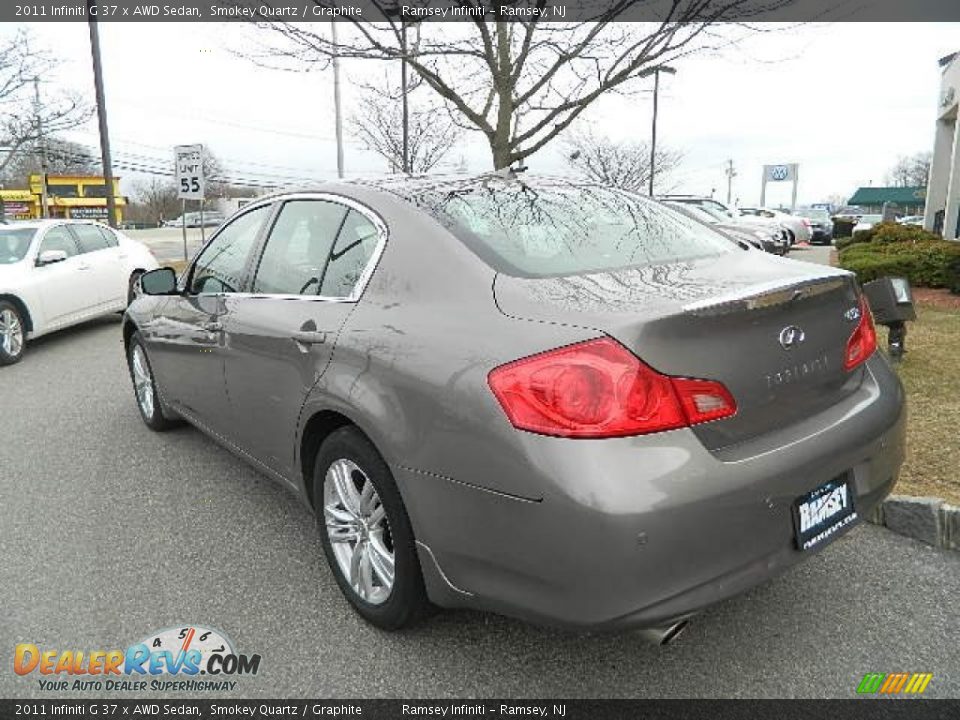 2011 Infiniti G 37 x AWD Sedan Smokey Quartz / Graphite Photo #5
