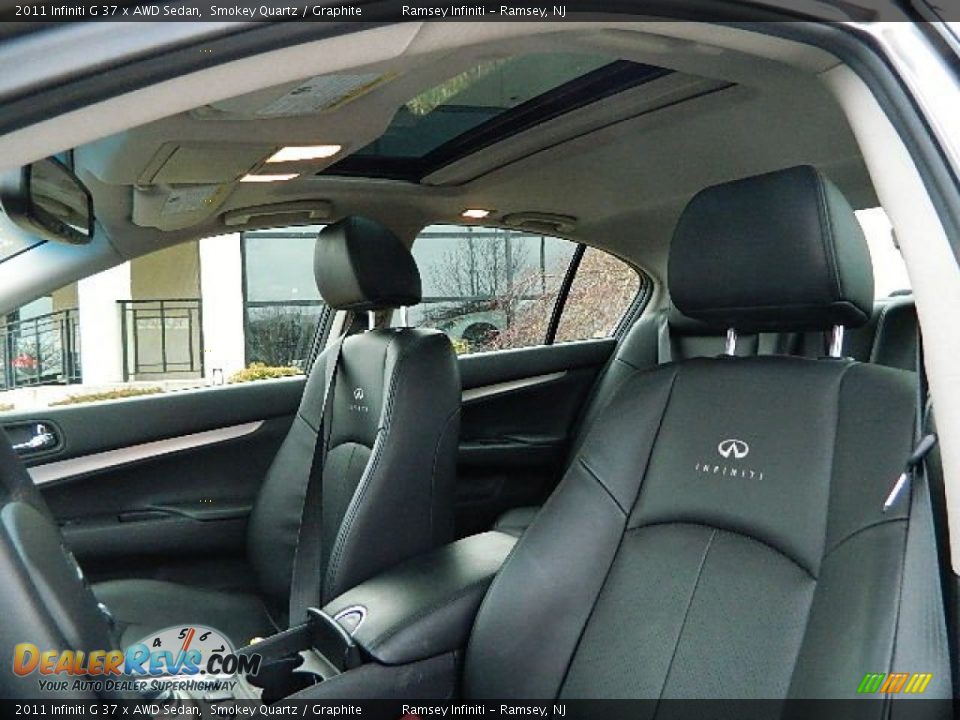 2011 Infiniti G 37 x AWD Sedan Smokey Quartz / Graphite Photo #11