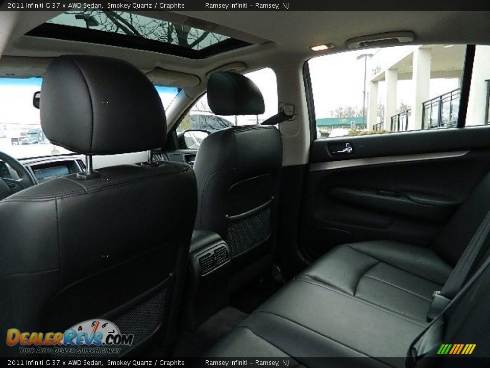 2011 Infiniti G 37 x AWD Sedan Smokey Quartz / Graphite Photo #12