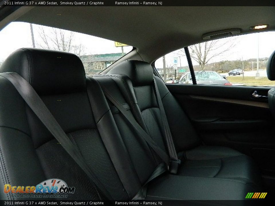 2011 Infiniti G 37 x AWD Sedan Smokey Quartz / Graphite Photo #13
