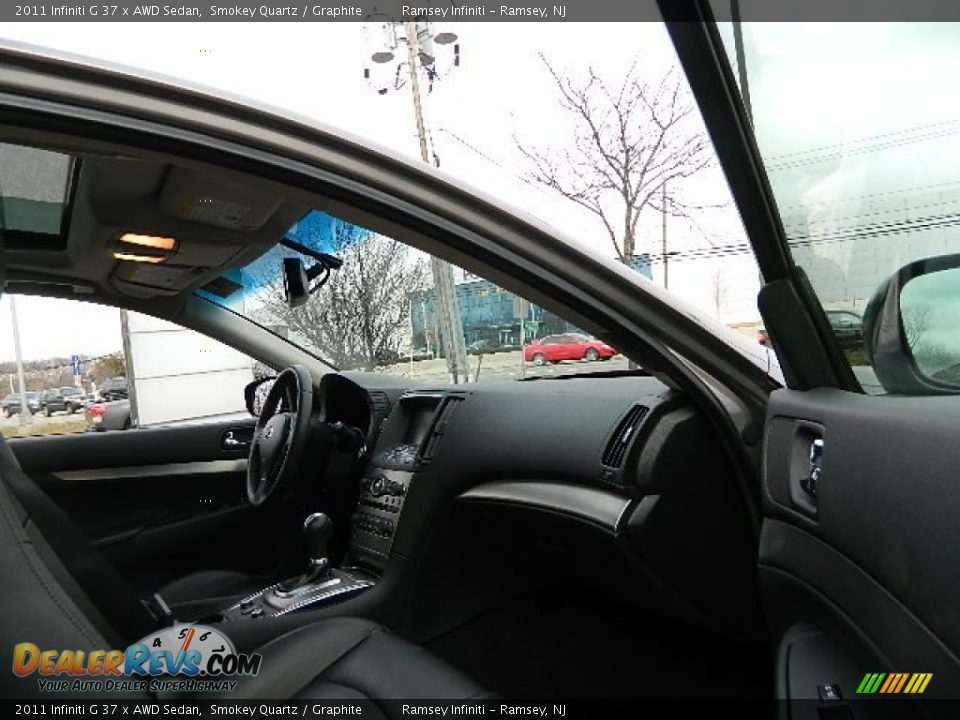 2011 Infiniti G 37 x AWD Sedan Smokey Quartz / Graphite Photo #14