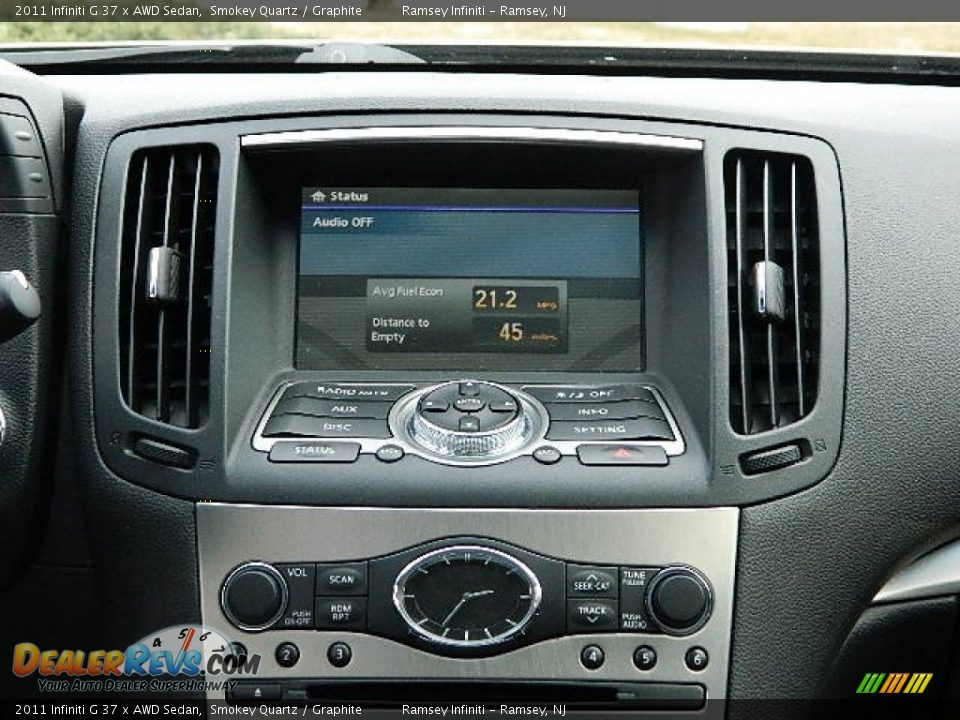 2011 Infiniti G 37 x AWD Sedan Smokey Quartz / Graphite Photo #17