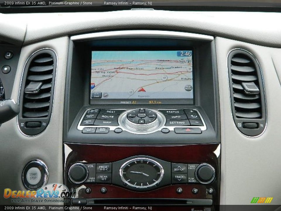 Navigation of 2009 Infiniti EX 35 AWD Photo #18