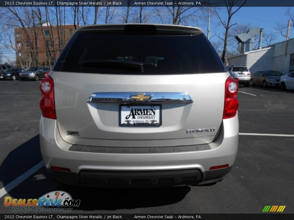 2013 Chevrolet Equinox LT Champagne Silver Metallic / Jet Black Photo #6