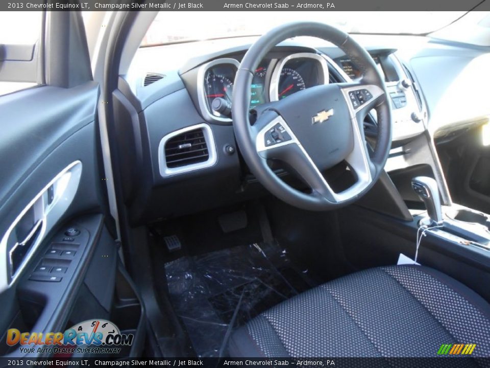 2013 Chevrolet Equinox LT Champagne Silver Metallic / Jet Black Photo #7
