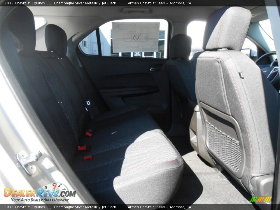 2013 Chevrolet Equinox LT Champagne Silver Metallic / Jet Black Photo #8