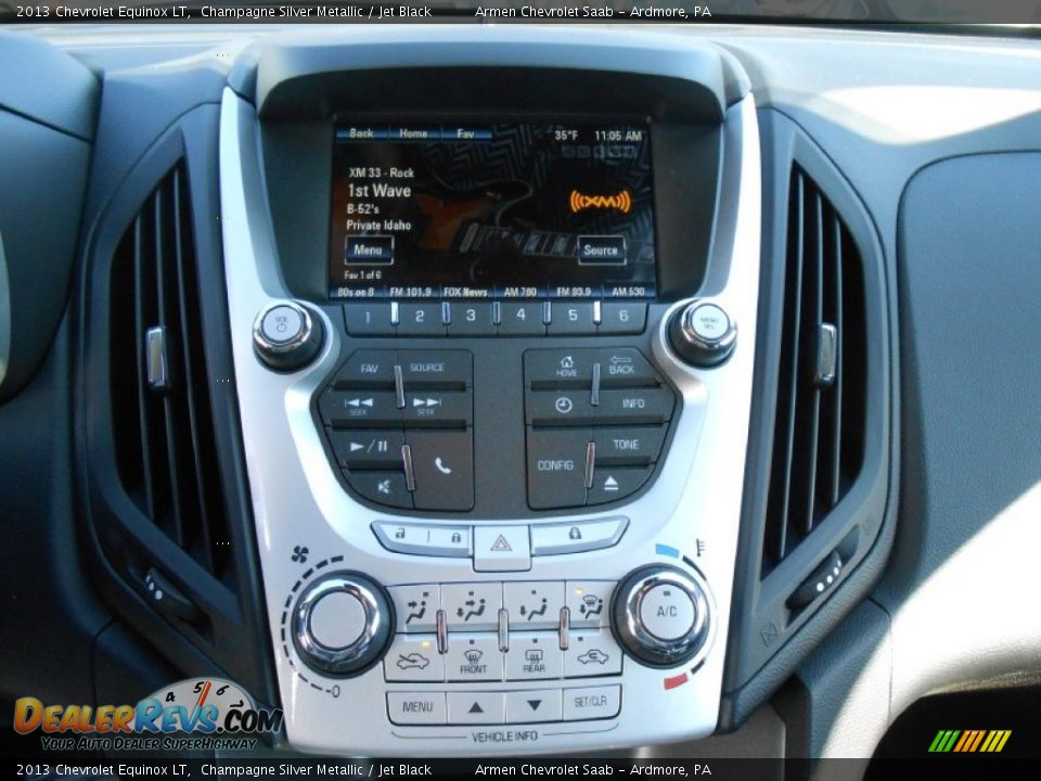 2013 Chevrolet Equinox LT Champagne Silver Metallic / Jet Black Photo #12