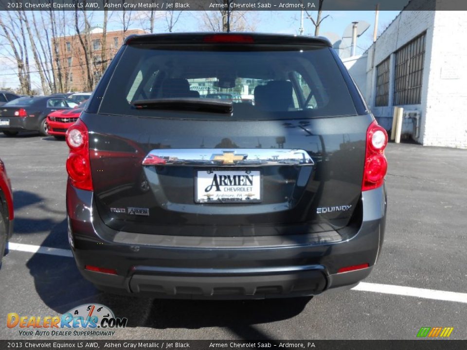 2013 Chevrolet Equinox LS AWD Ashen Gray Metallic / Jet Black Photo #6