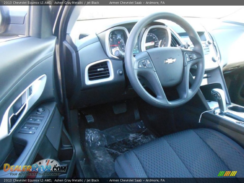 2013 Chevrolet Equinox LS AWD Ashen Gray Metallic / Jet Black Photo #7