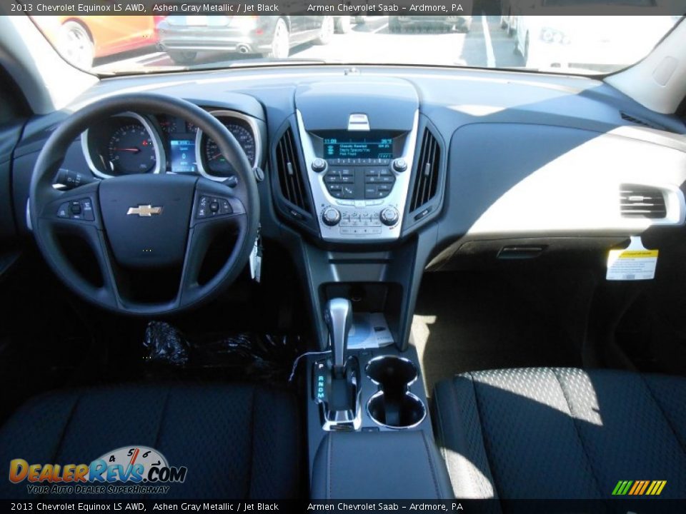 2013 Chevrolet Equinox LS AWD Ashen Gray Metallic / Jet Black Photo #10