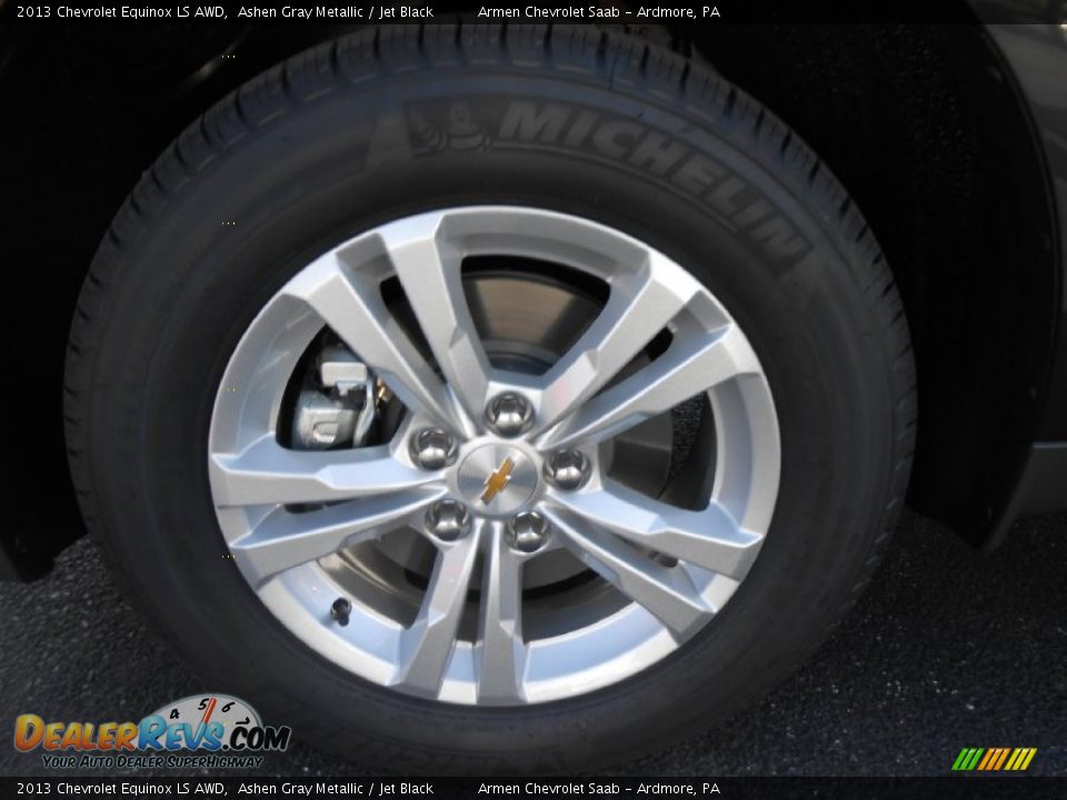 2013 Chevrolet Equinox LS AWD Ashen Gray Metallic / Jet Black Photo #11