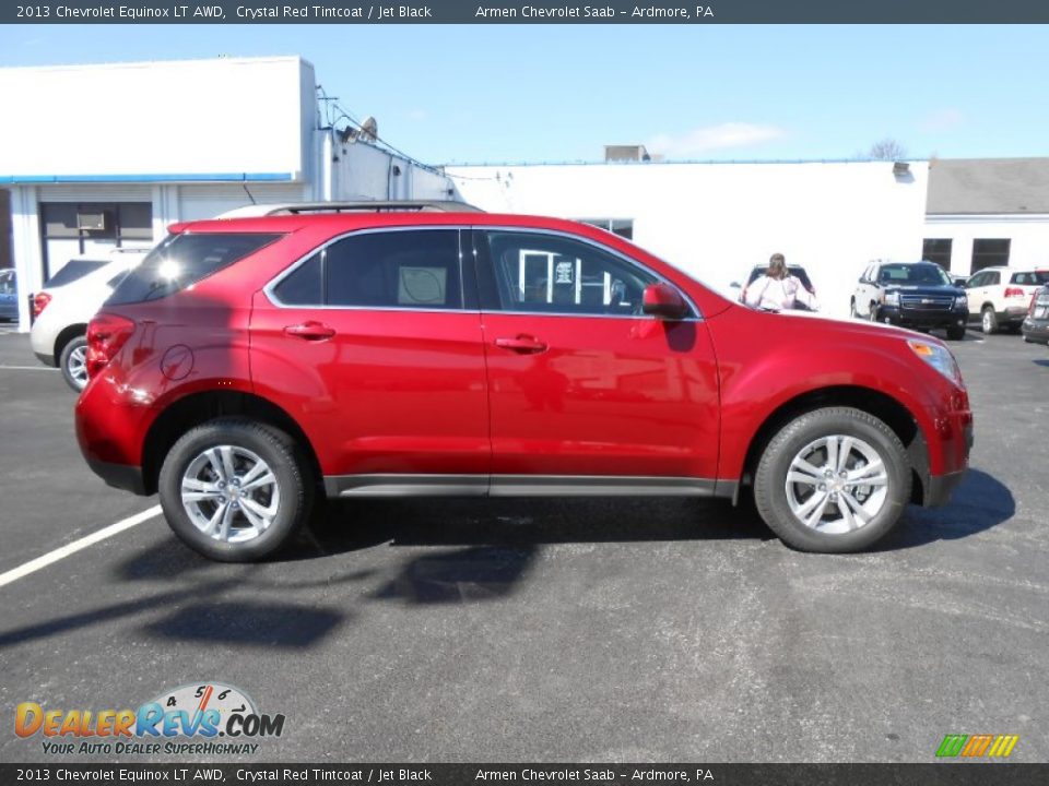 2013 Chevrolet Equinox LT AWD Crystal Red Tintcoat / Jet Black Photo #4
