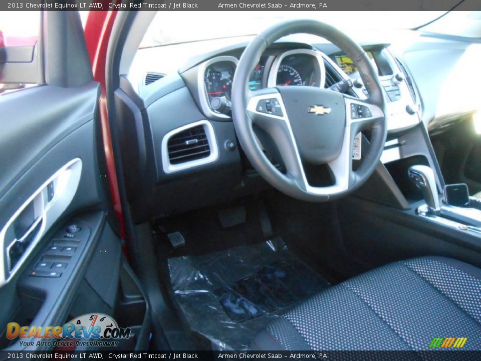 2013 Chevrolet Equinox LT AWD Crystal Red Tintcoat / Jet Black Photo #7